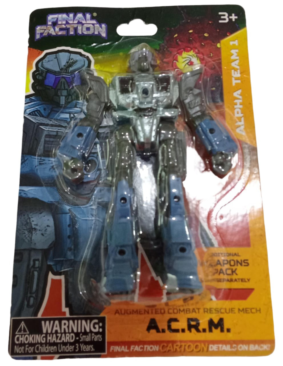 Alpha Team Series 1 Final Faction Power Ranger Toy for Kids