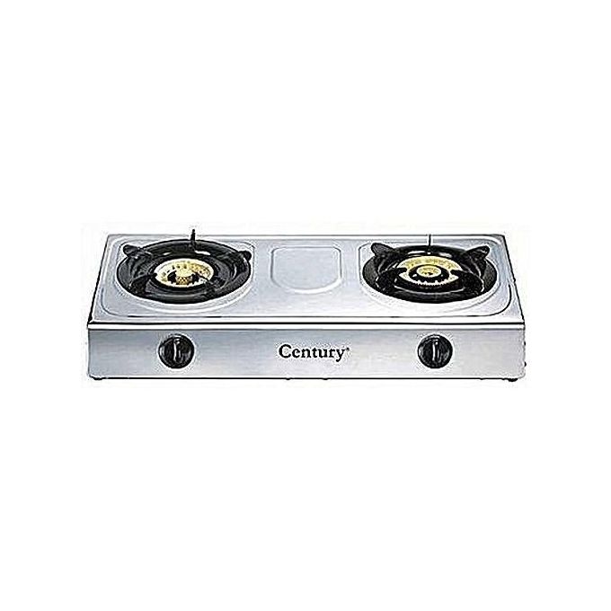 Century 2 Burner Stainless Table Top Gas Cooker