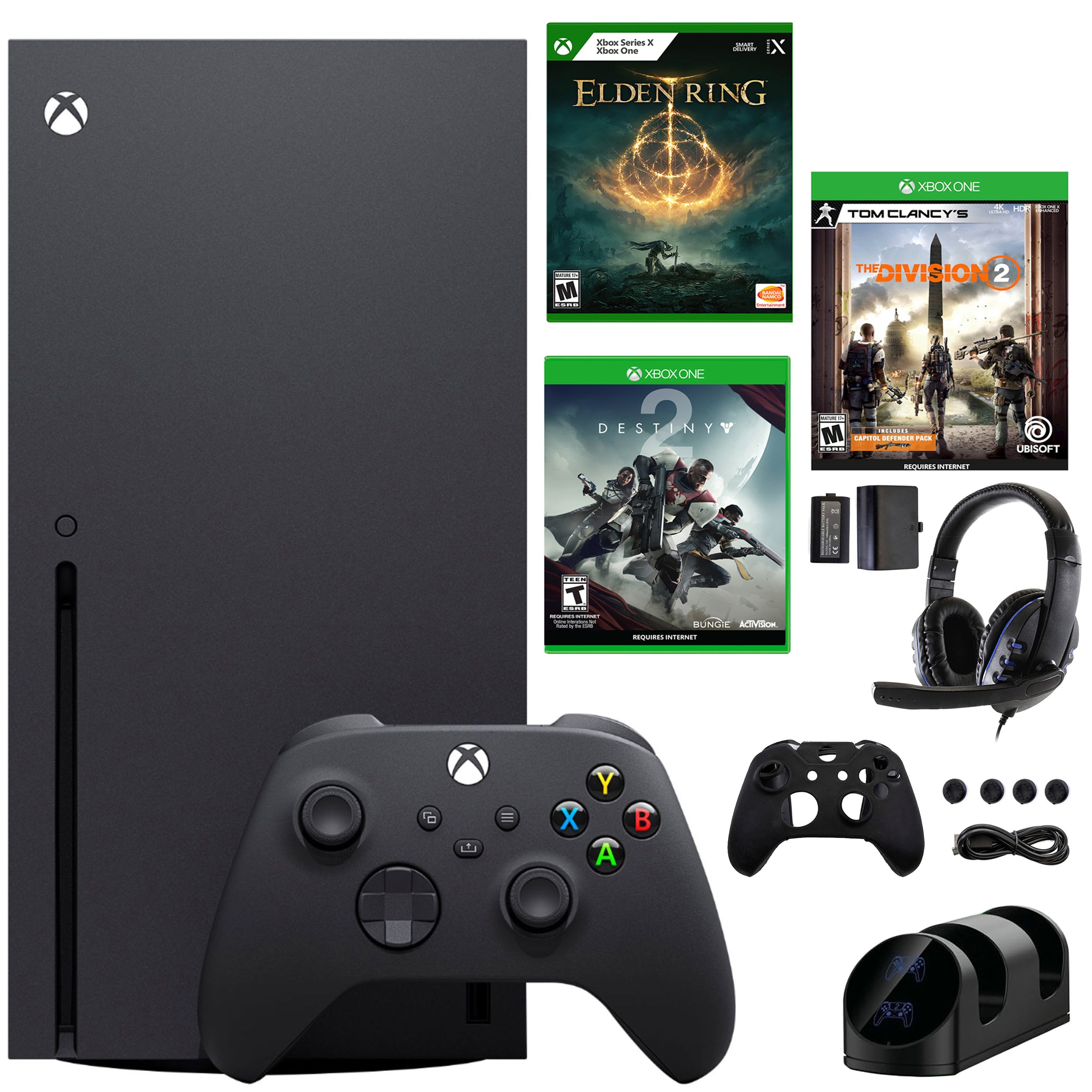 Microsoft Xbox Series X Console with Accessories Kit
