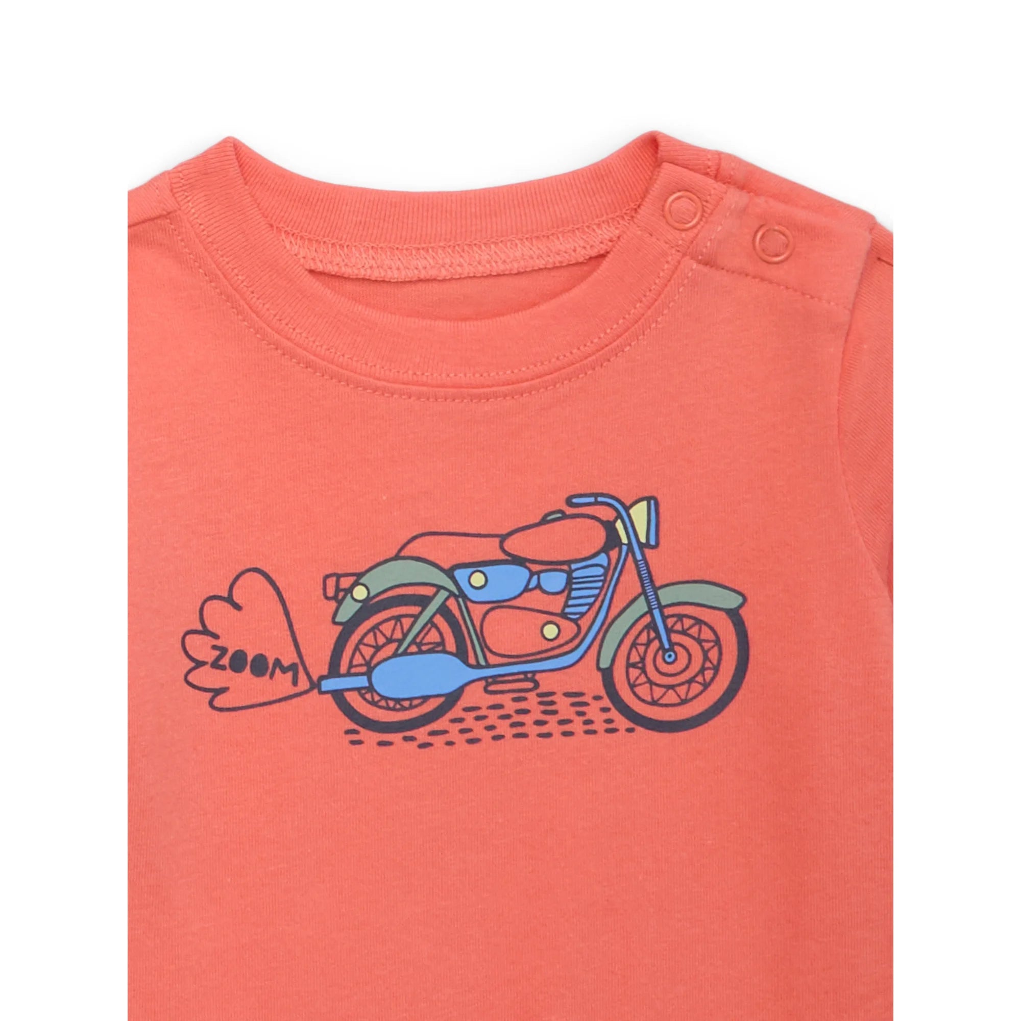 Garanimals Baby Boy Long Sleeve Jersey Graphic Bodysuit, Sizes 0-24 Months | WTWL827XA