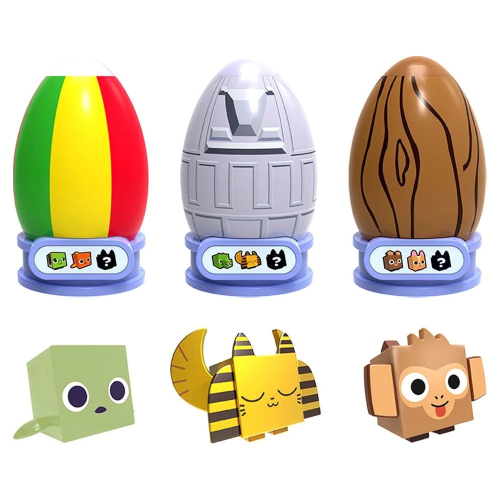 PET SIMULATOR X - Blue Iridescence Cat Collector Bundle (Mystery Case w/ 8 Items, Series 1) [Includes DLC]  | WTWL854XA