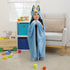 NoJo Bluey Hooded Toddler Blanket, Blue, Toddler Boy or Girl | WTWL913XA