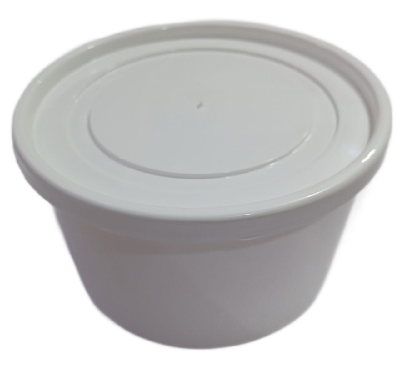 1 Ltr Food Take Out Container White Bottom With White Cover (SK) l SVN14a