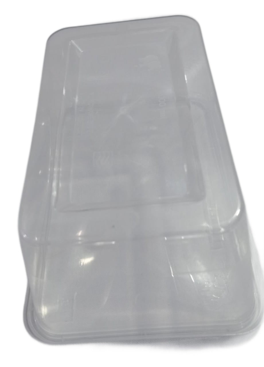 Food Take Away Container Bottom  with Cover, Transparent (TK) 1000ml l SVN15a