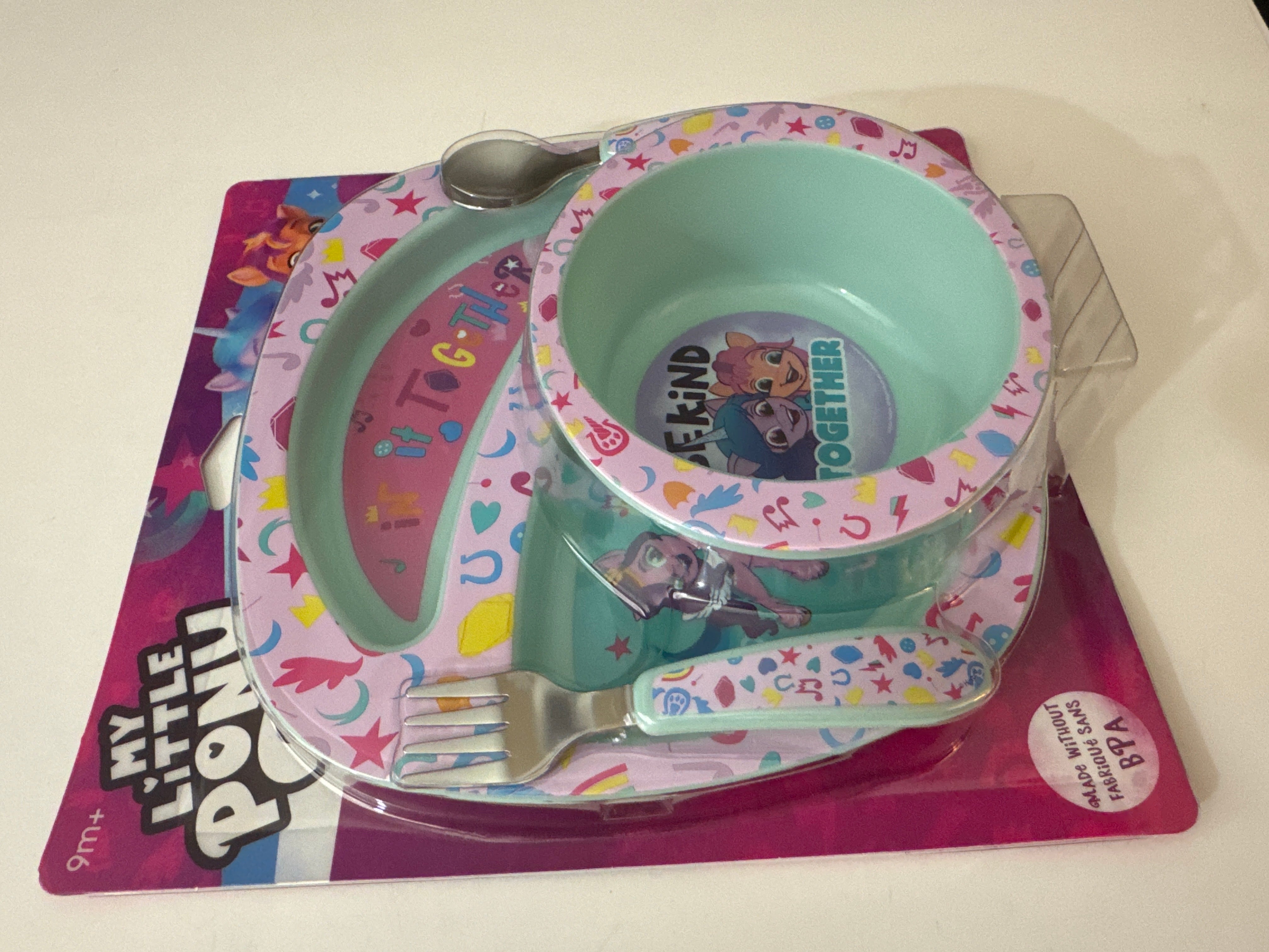My Little Pony Be Kind Dinnerware Set, 9M+| BTGT52XA