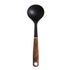 Imusa Nylon Black Cooking Ladle with Woodlook Handle | WTWL996XA
