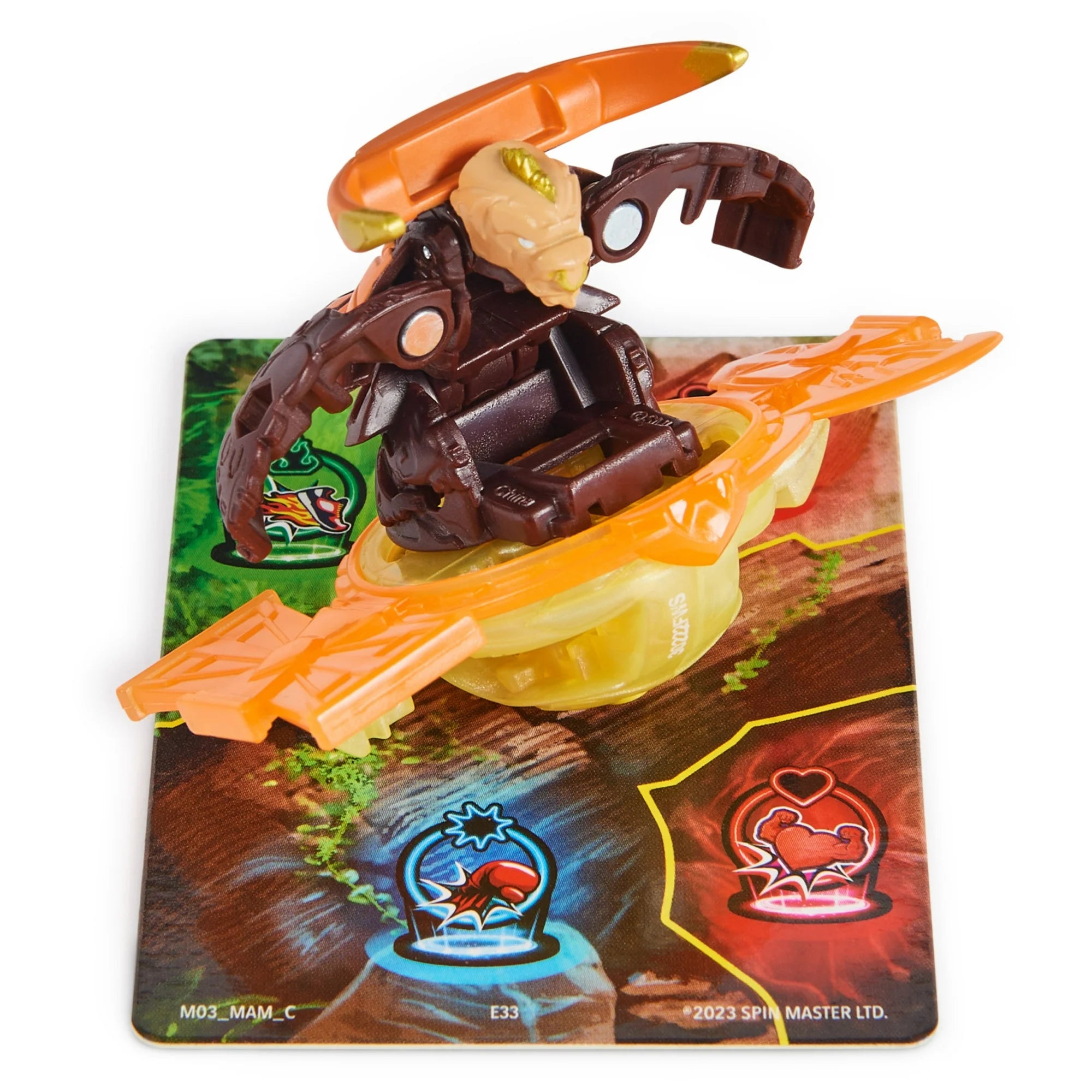 Bakugan Starter 3-Pack, Special Attack Bruiser, Mantid and Titanium Trox, Customizable Spinning Action Figures and Trading Cards, Kids Toys for Boys and Girls 6 and up |  WTWL867XA