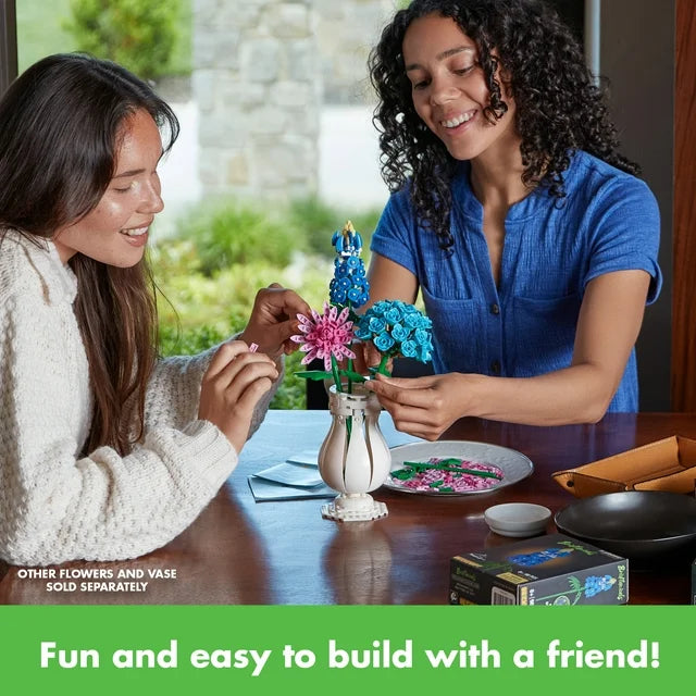 Brickcraft Bricktanicals Dahlia Building Kit (100-Piece Set), Artficial Flower Craft, Gift For Him and Her |  WTWL941XA