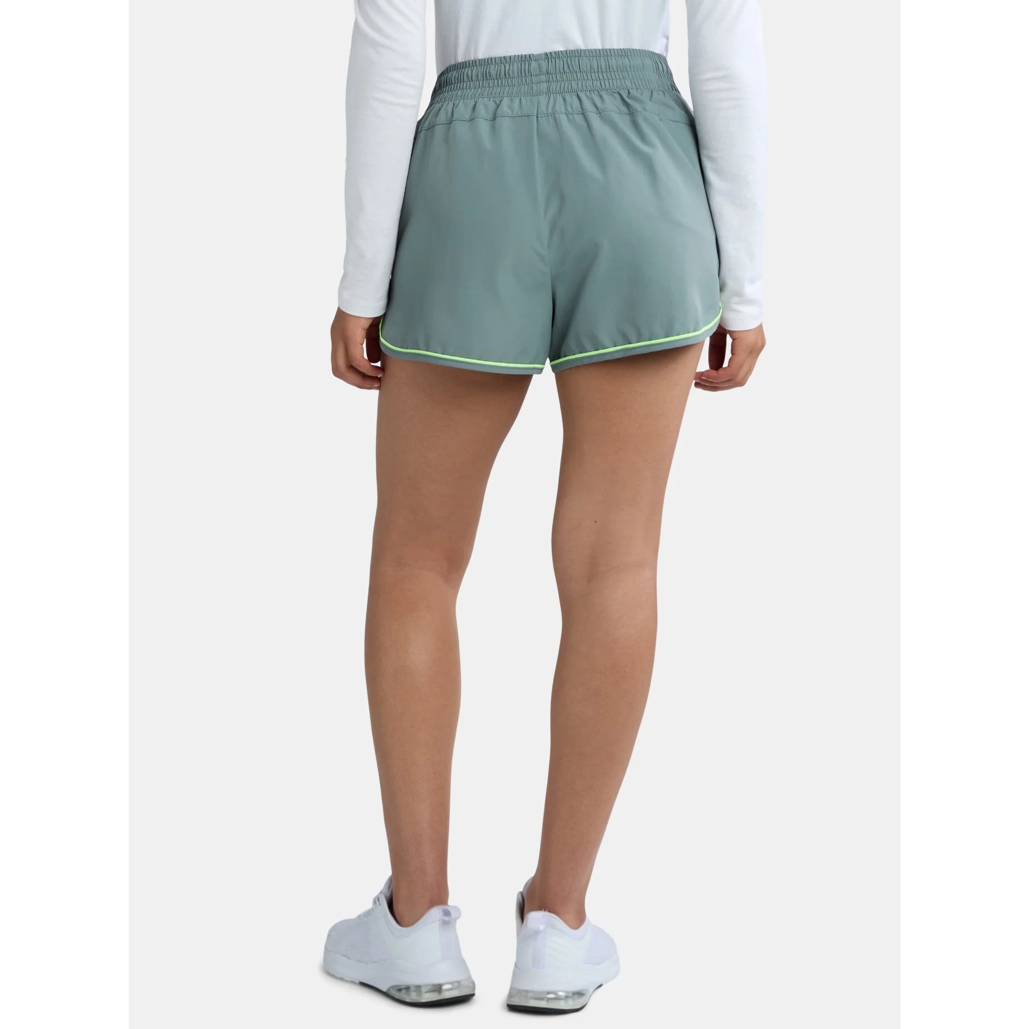 Athletic Works Women's and Women's Plus Piped Running Shorts, |   WTWL1128XA