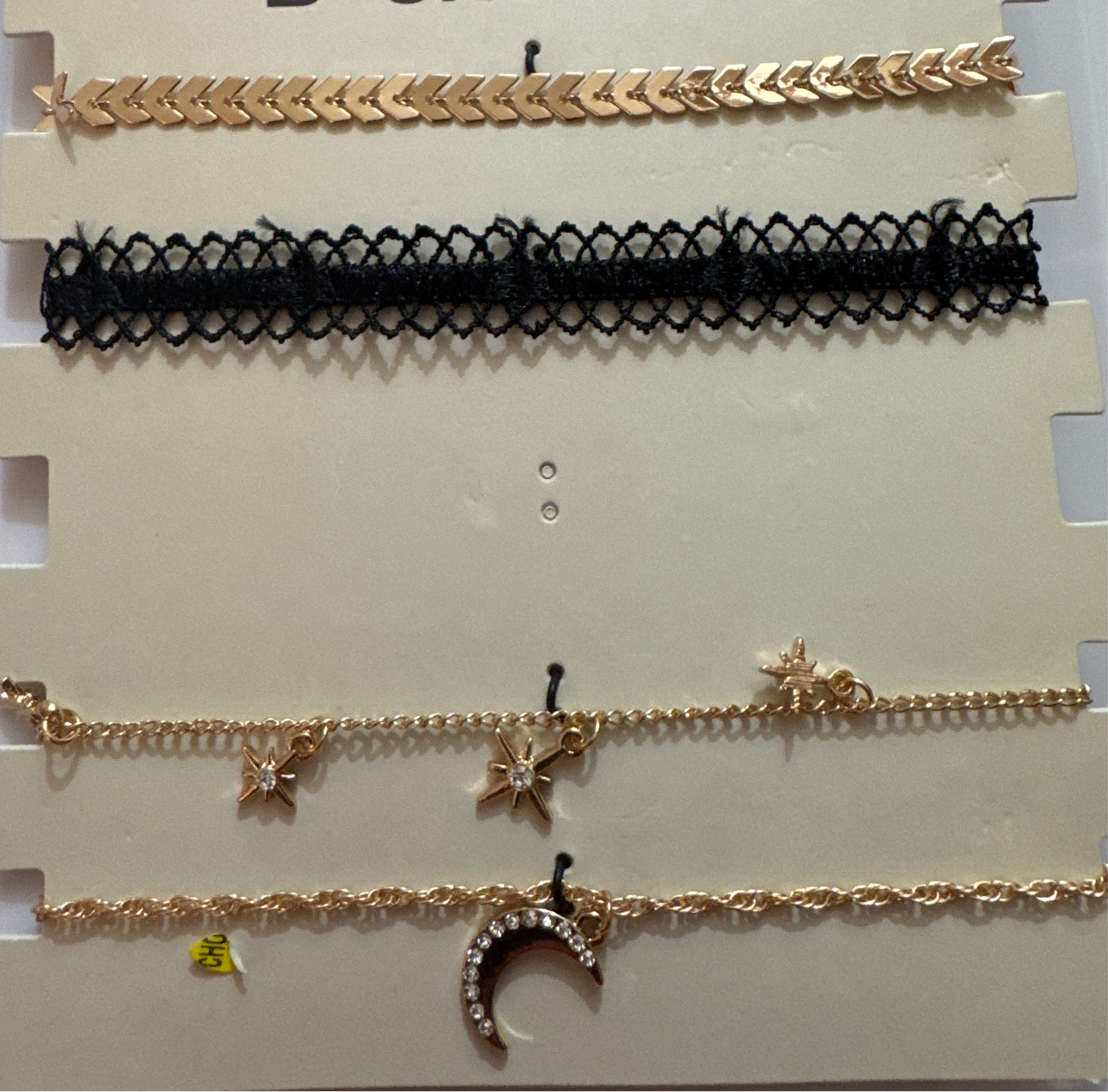 No Boundaries Celestial Choker Set, 4-Piece, Women’s | WTWL613XA