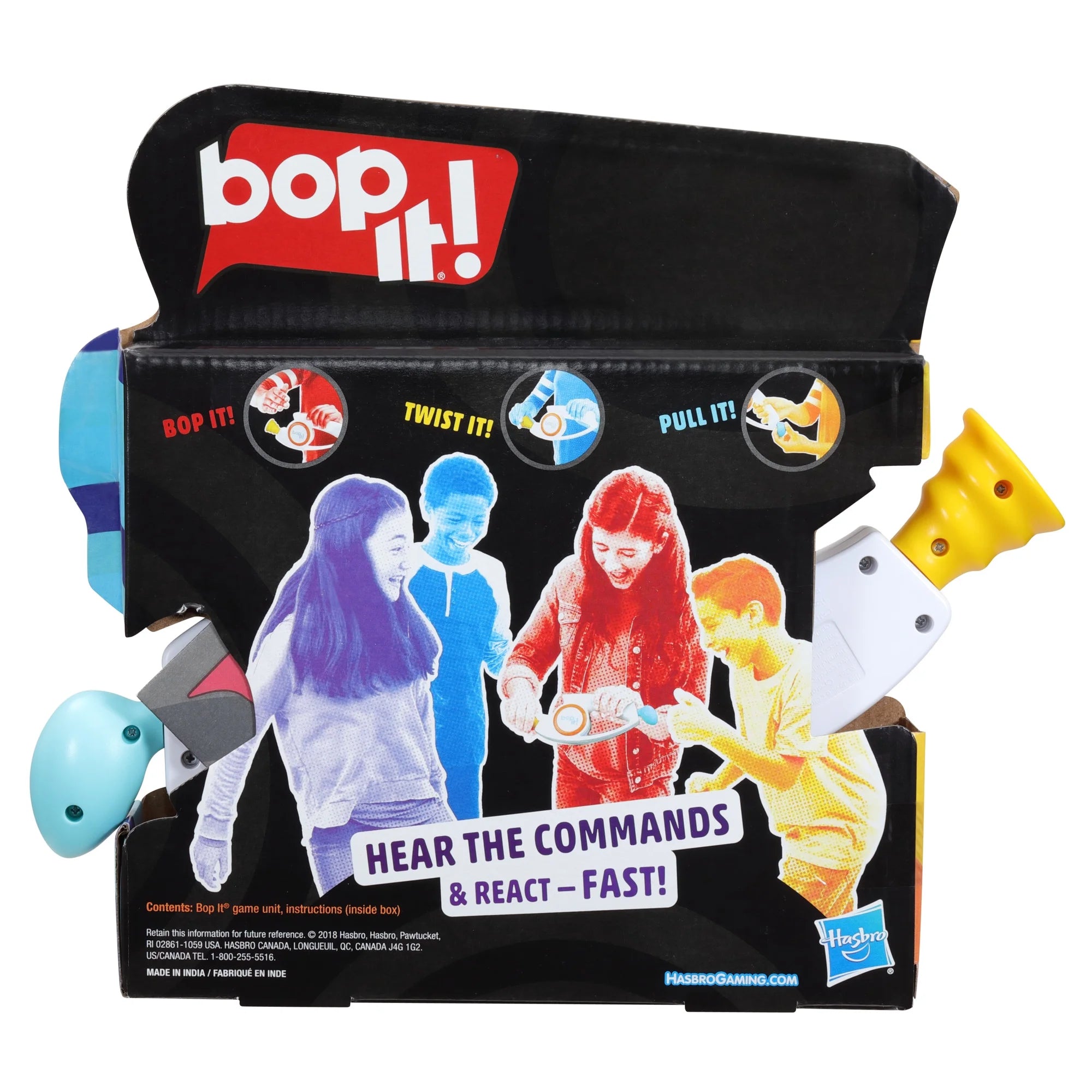 Bop It! Electronic Game for Kids Ages 8 and Up, Kids Board Games for 1+ Players, Kids Gifts  |  WTWL937XA