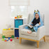 NoJo Bluey Hooded Toddler Blanket, Blue, Toddler Boy or Girl | WTWL913XA