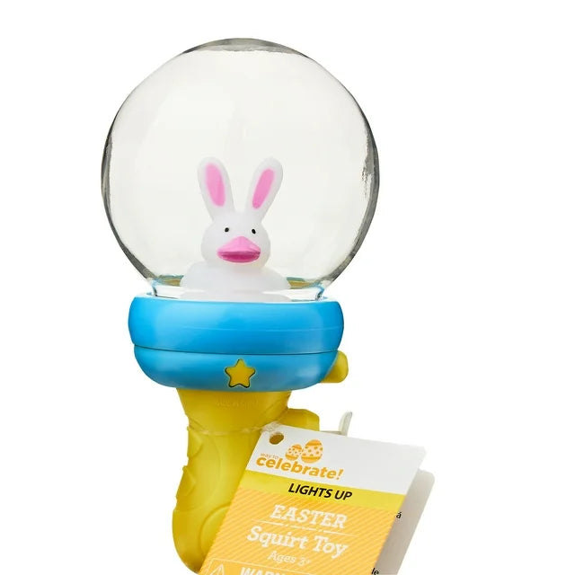 Easter Bunny Light-Up Squirt Bath Toy, by Way To Celebrate | WTWL897XA