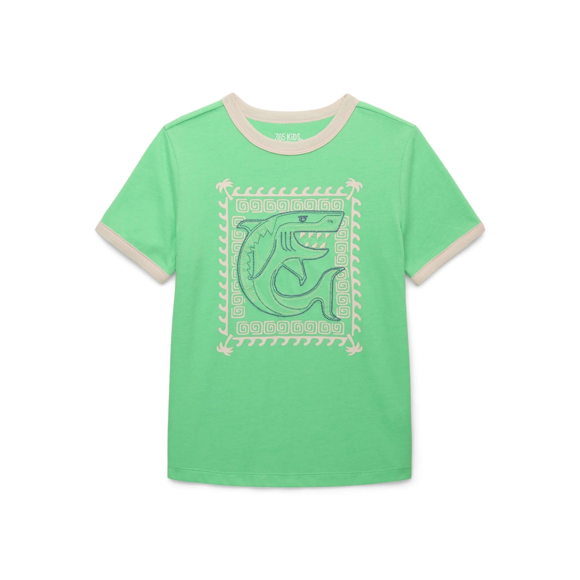365 Kids by Garanimals Boys Mix and Match Graphic Ringer Tee with Short Sleeves |   WTWL1133XA