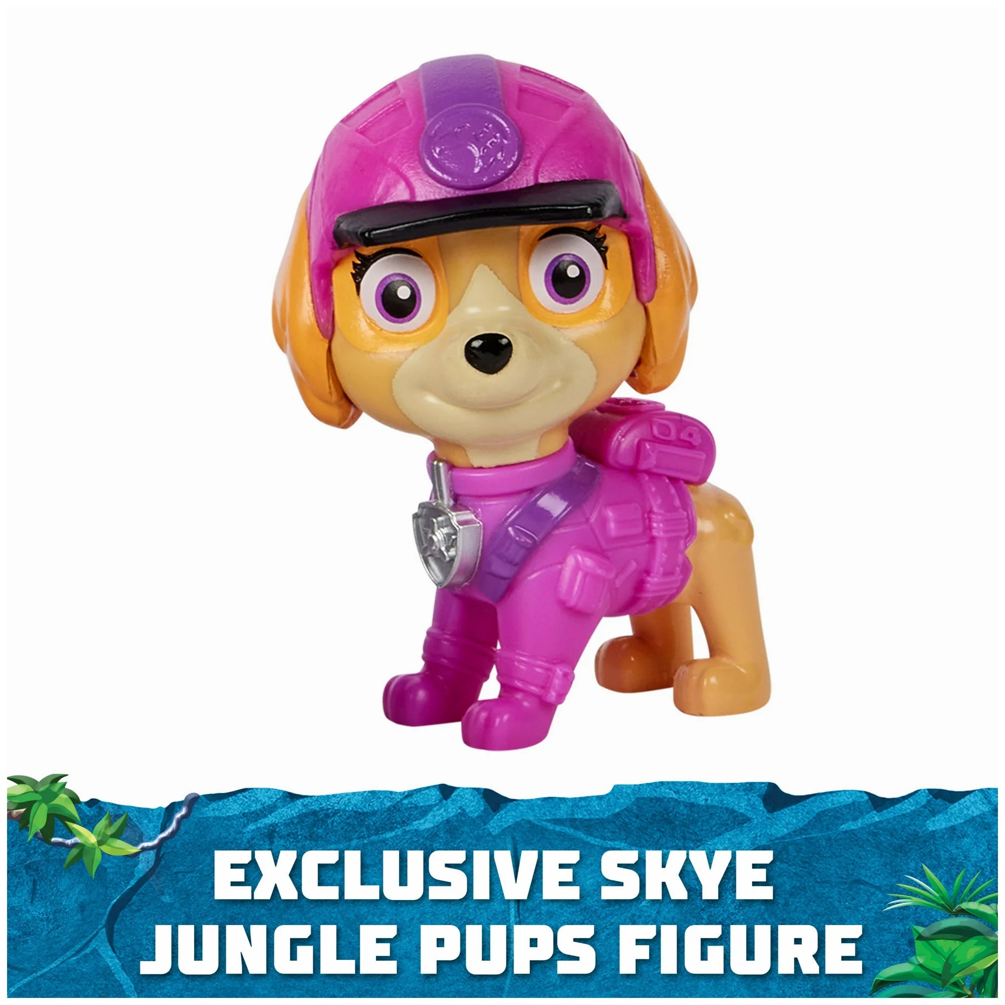 PAW Patrol Jungle Pups, Skye Falcon Vehicle with Figure, Toys for Kids Ages 3 and Up | WTWL875XA