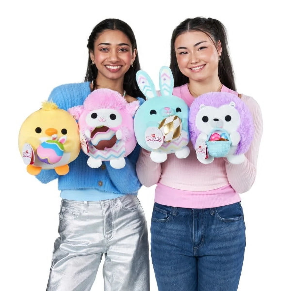 SNACKLES 8 inch Easter Snackle Anna the Lamb, Ultra Soft Collectible Plush Toy by ZURU | WTWL904XB