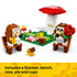 LEGO Hedgehog Picnic Date Building Toy - Animal Figures and Playset for Kids, Boys and Girls, Ages 8+ - Cute Gift with 2 Hedgehog Toys and Accessories | WTWL955XA