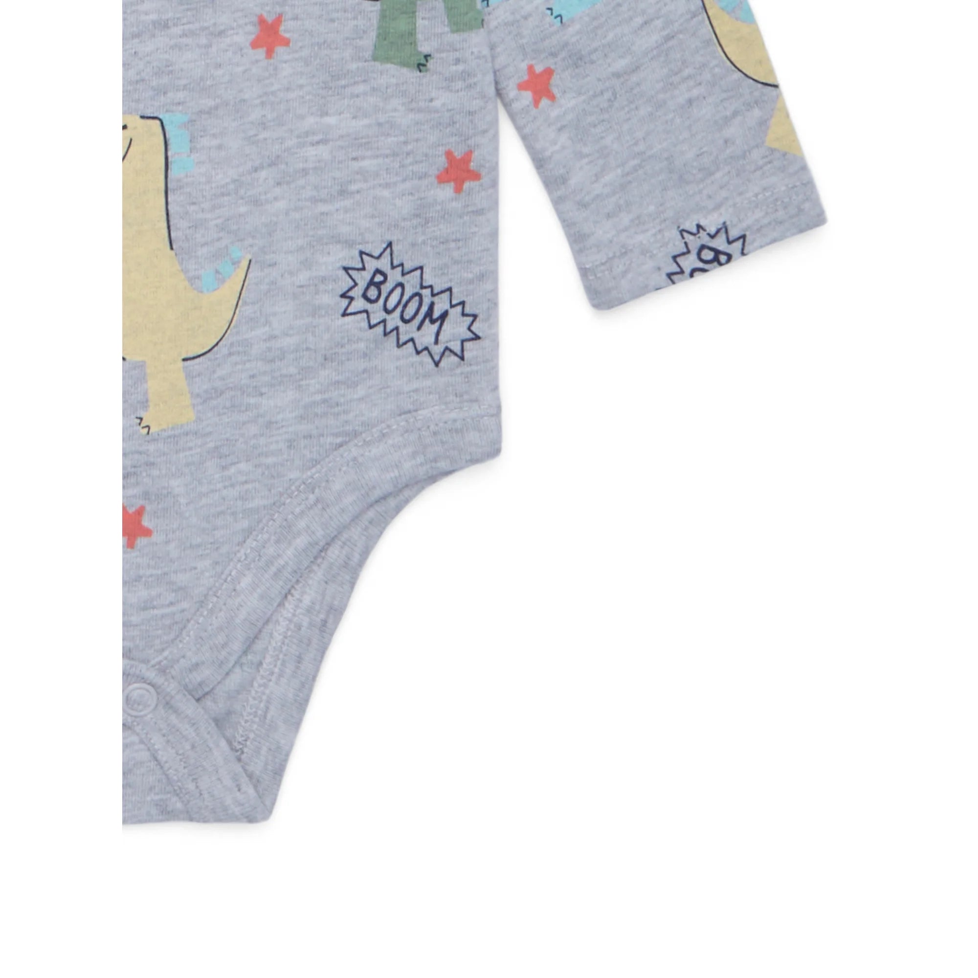 Garanimals Baby Boys Printed Bodysuit with Long Sleeves, Sizes 0m-24m  | WTWL829XA