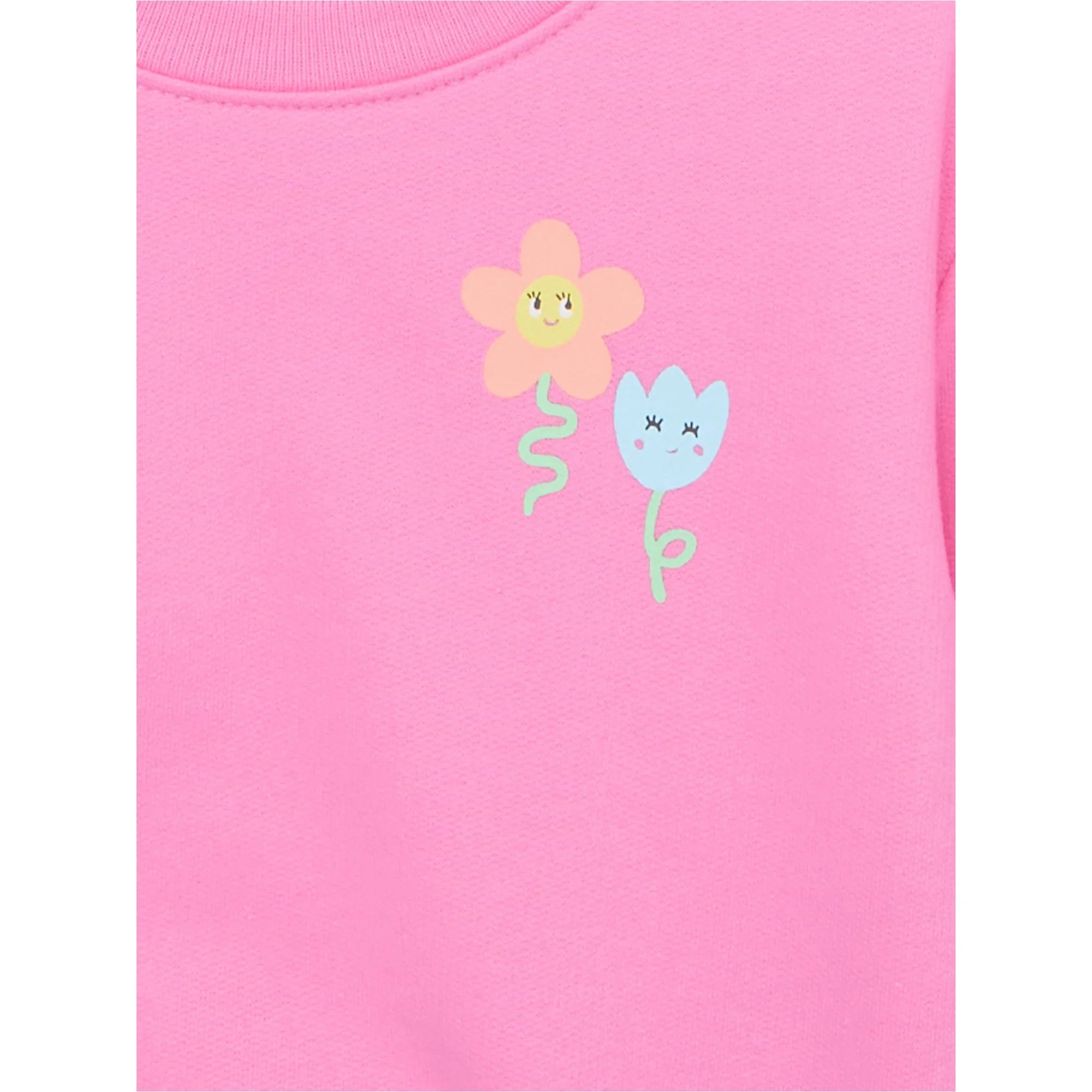 Garanimals Baby Girl Graphic Fleece Top, Sizes 0-24 Months |   WTWL828XA