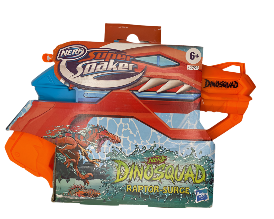 Nerf Dinosquad Raptor Surge Super Soaker Hasbro Toy (6+) | 2BLTN97XA