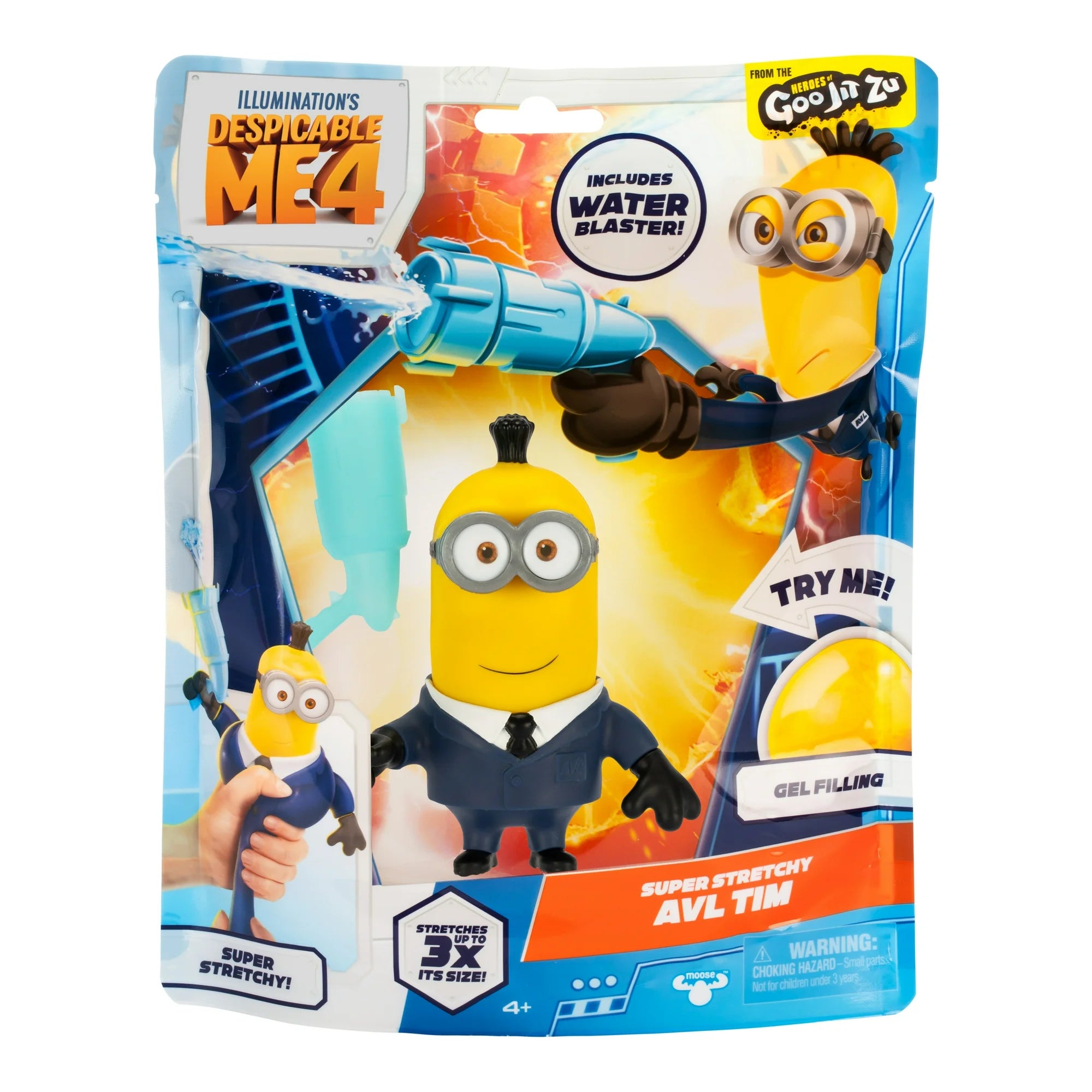 Despicable Me Compatible Child Action Figure, ABS Yellow, 3.23 x 3.31 x 5.20 Inches,   |  WTWL994XA