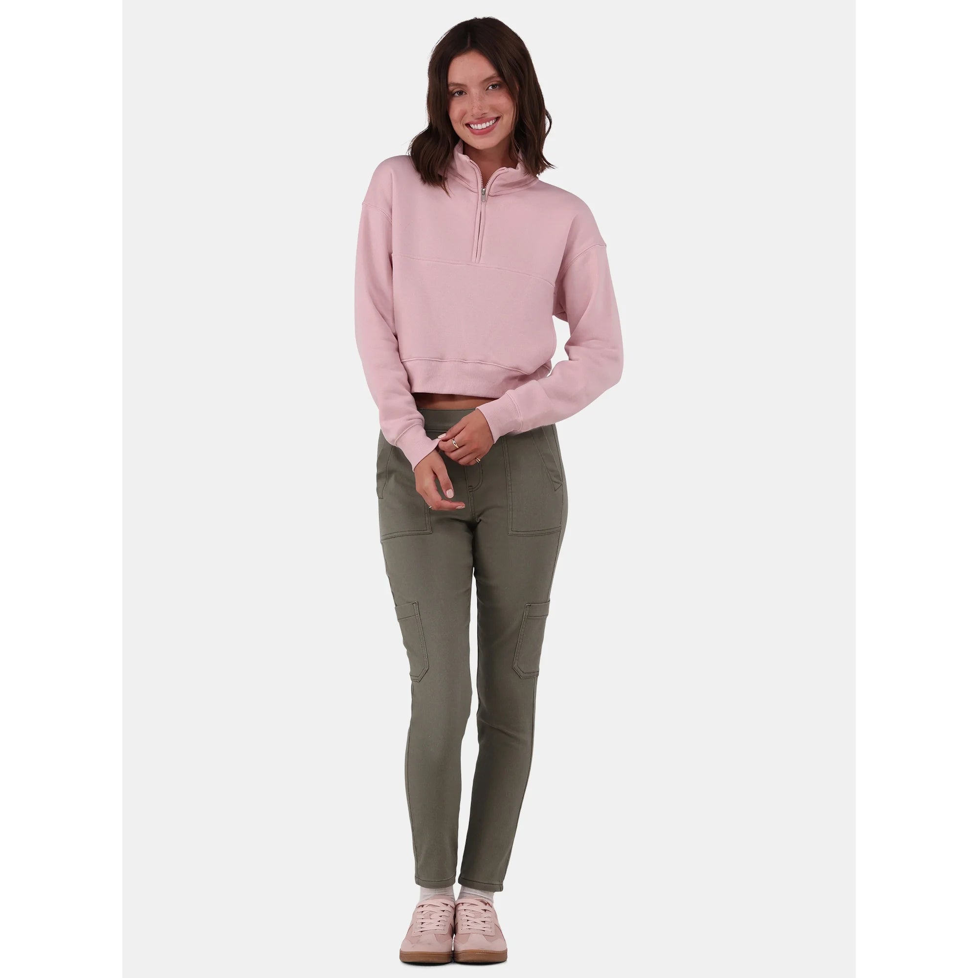 No Boundaries Utility Skinny Jeggings, 28.5" Inseam, Women's |  WTWL814XA