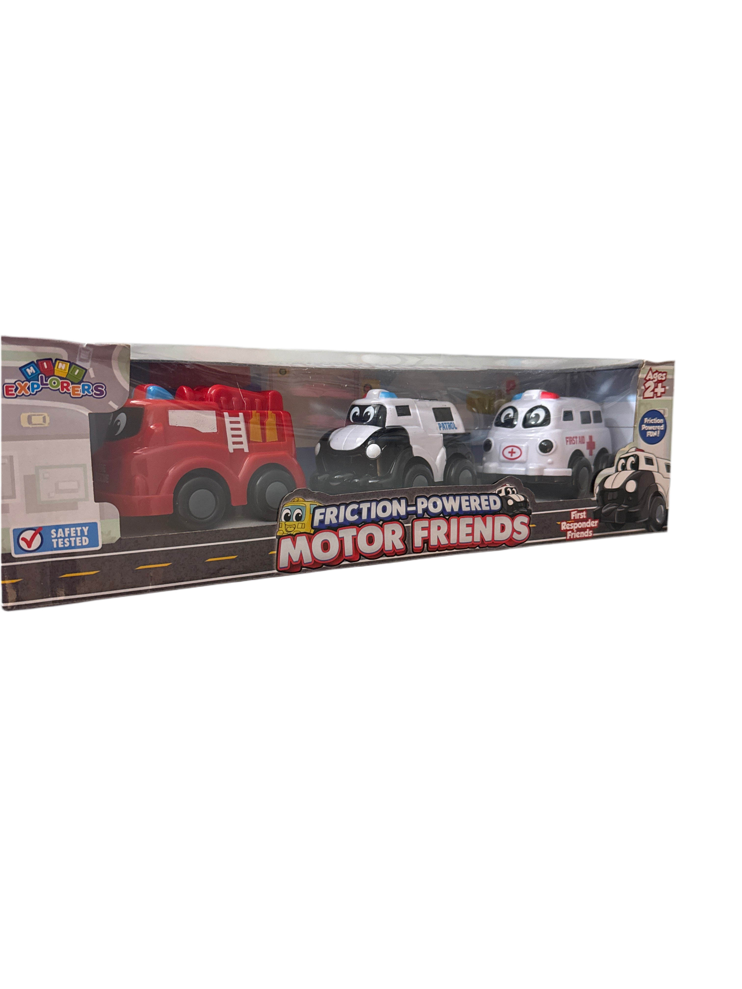 Bus Friends Friction Powered Motor Friends Toy Car | 2BLTN93XA