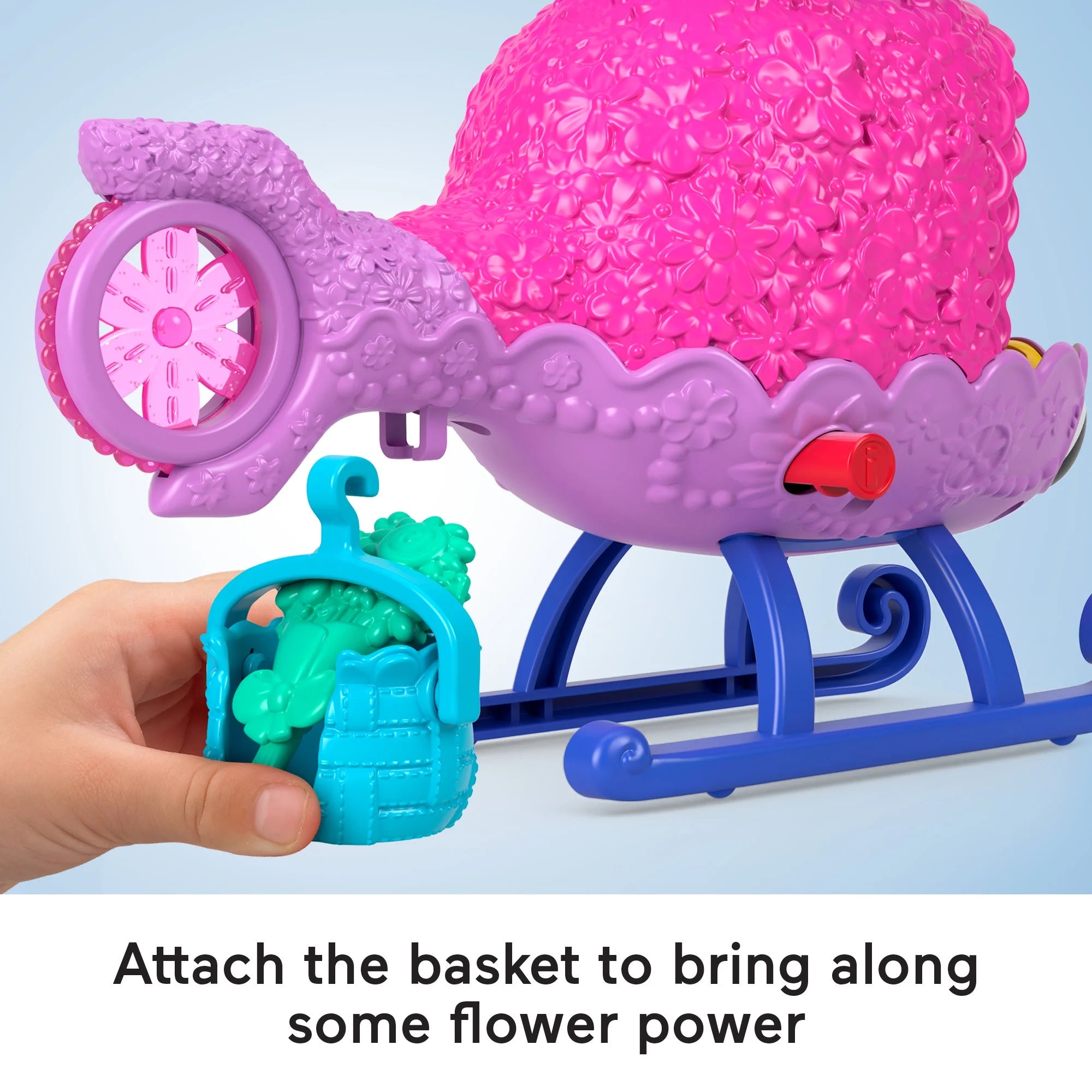 Imaginext Dreamworks Trolls Poppy Figure And Toy Helicopter For Preschool Pretend Play, 4 Pieces  |   WTWL760XA