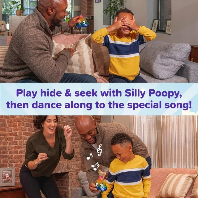 Silly Poopy's Hide & Seek Kids Game, Electronic Interactive Game for Ages 3+ by What Do You Meme? ||  WTWL930XA