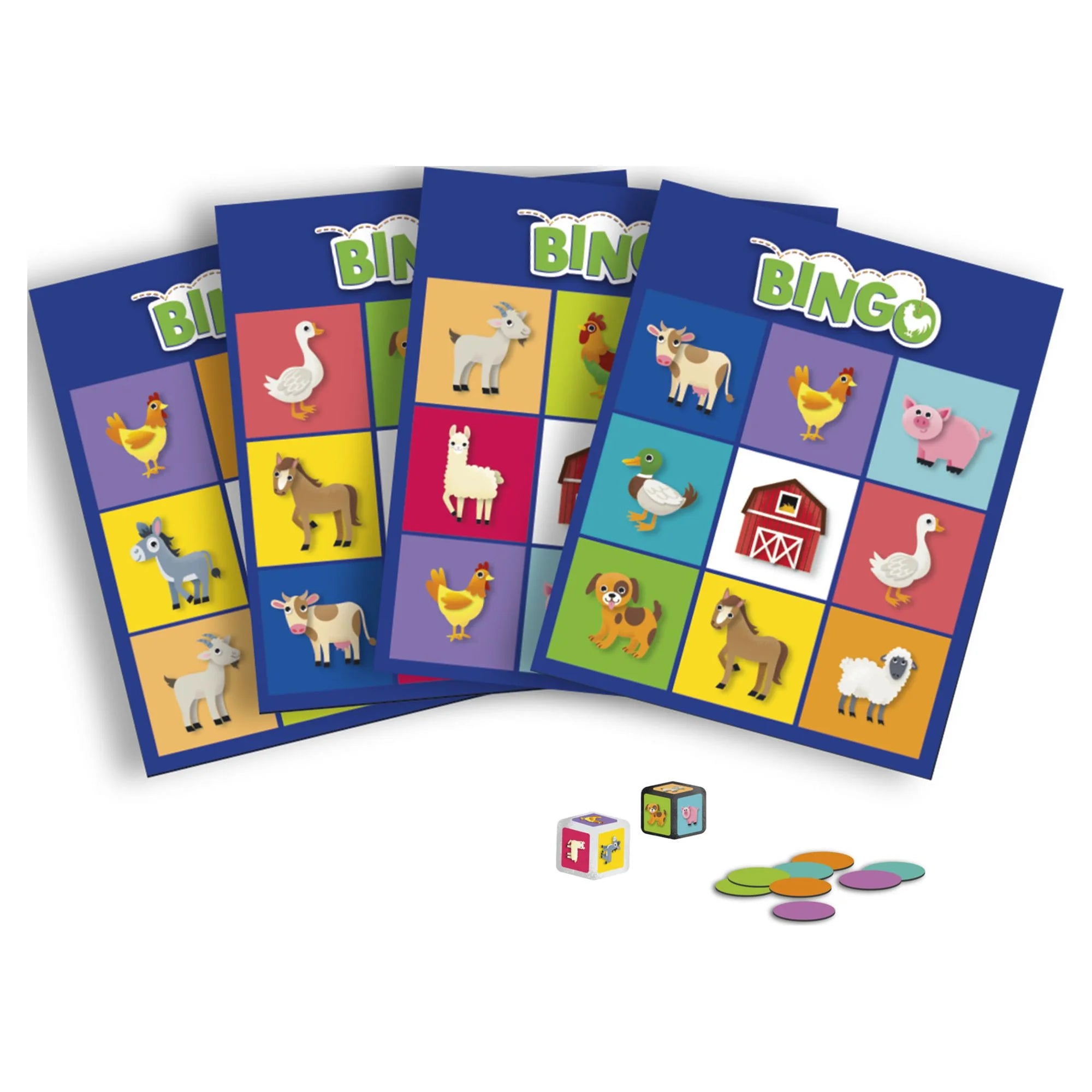 Ready Set Discover Bingo Game for Kids Ages 3+, Game for 2-4 Players   |  WTWL1006XA