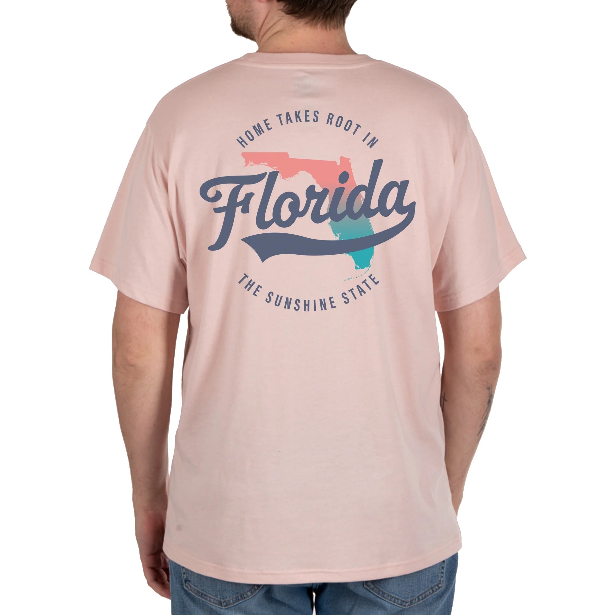 Unisex Florida State Graphic Tee, Triblend T-Shirt from Home Tree  |  WTWL1058XA