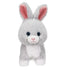 Kid Connection-Mini Walking Pet Grey Bunny 6inches | WTWL841XA
