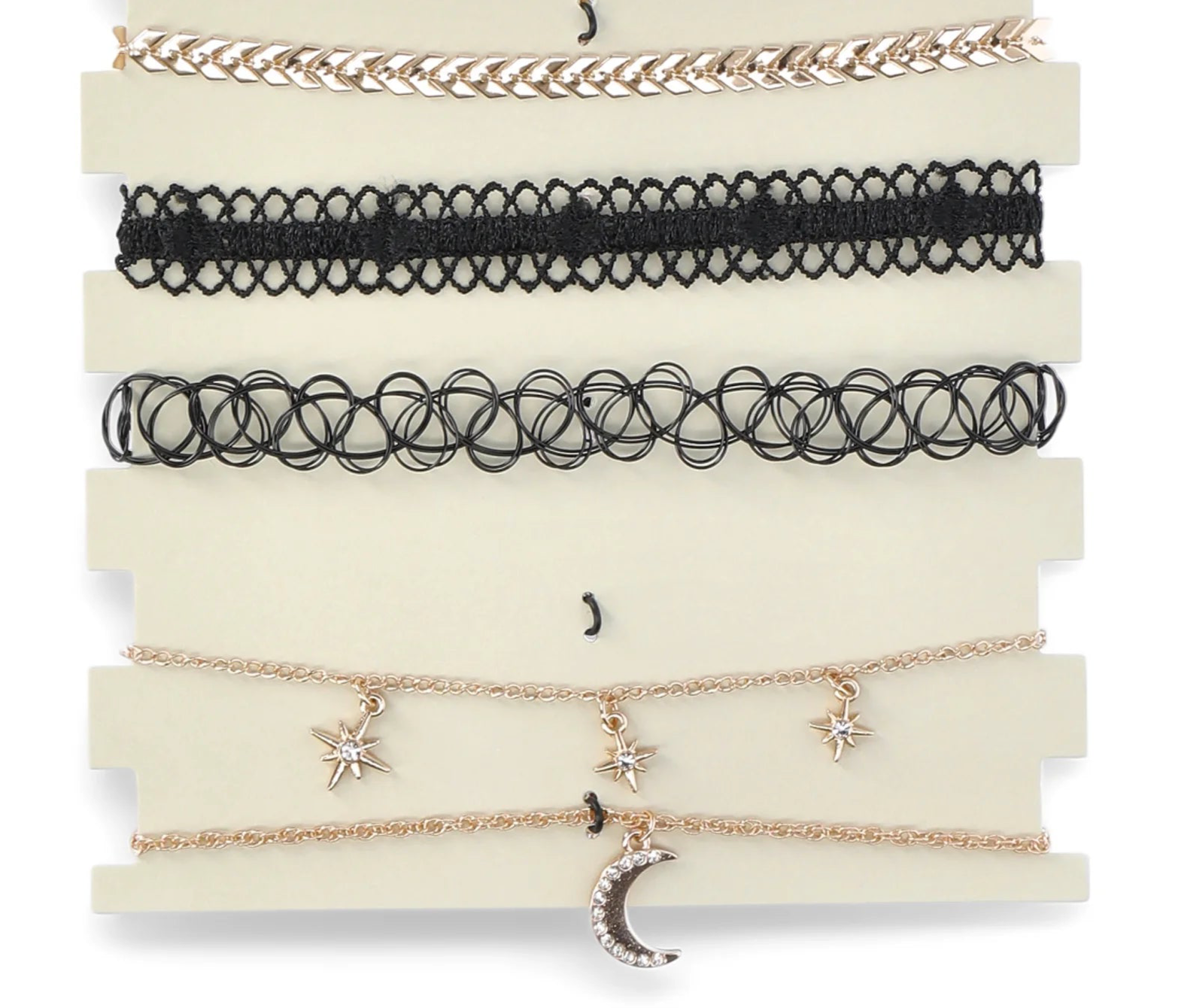 No Boundaries Celestial Choker Set, 5-Piece, Women’s  |  WTWL312XA