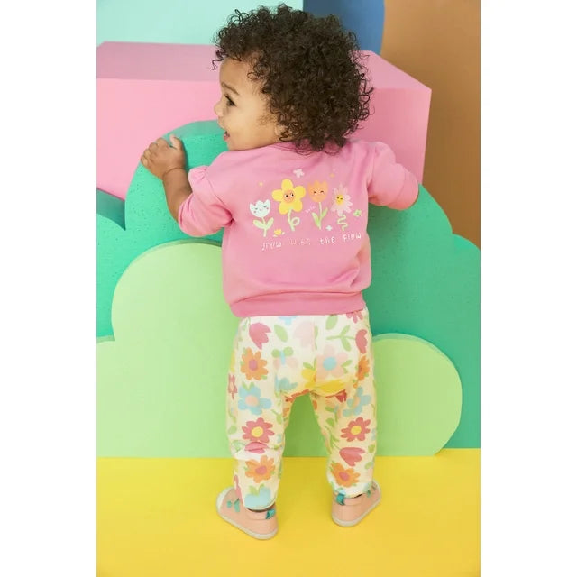 Garanimals Baby Girl Graphic Fleece Top, Sizes 0-24 Months |   WTWL828XA