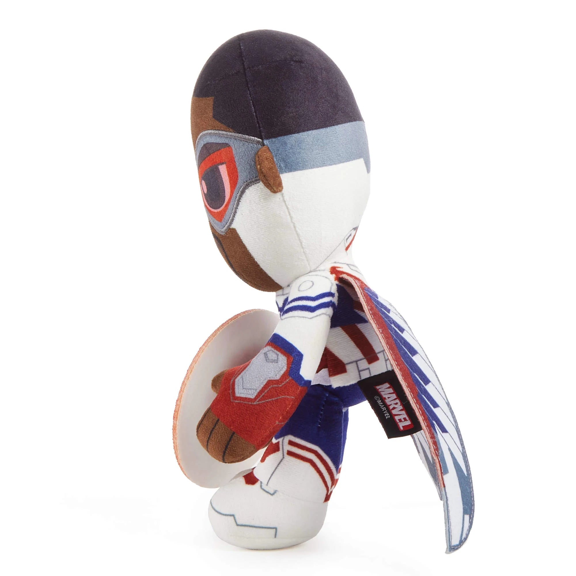 Marvel Plush Captain America: Brave New World Soft Doll, 8-inch Collectible Stuffed Super Hero Figure | WTWL843XA