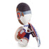 Marvel Plush Captain America: Brave New World Soft Doll, 8-inch Collectible Stuffed Super Hero Figure | WTWL843XA