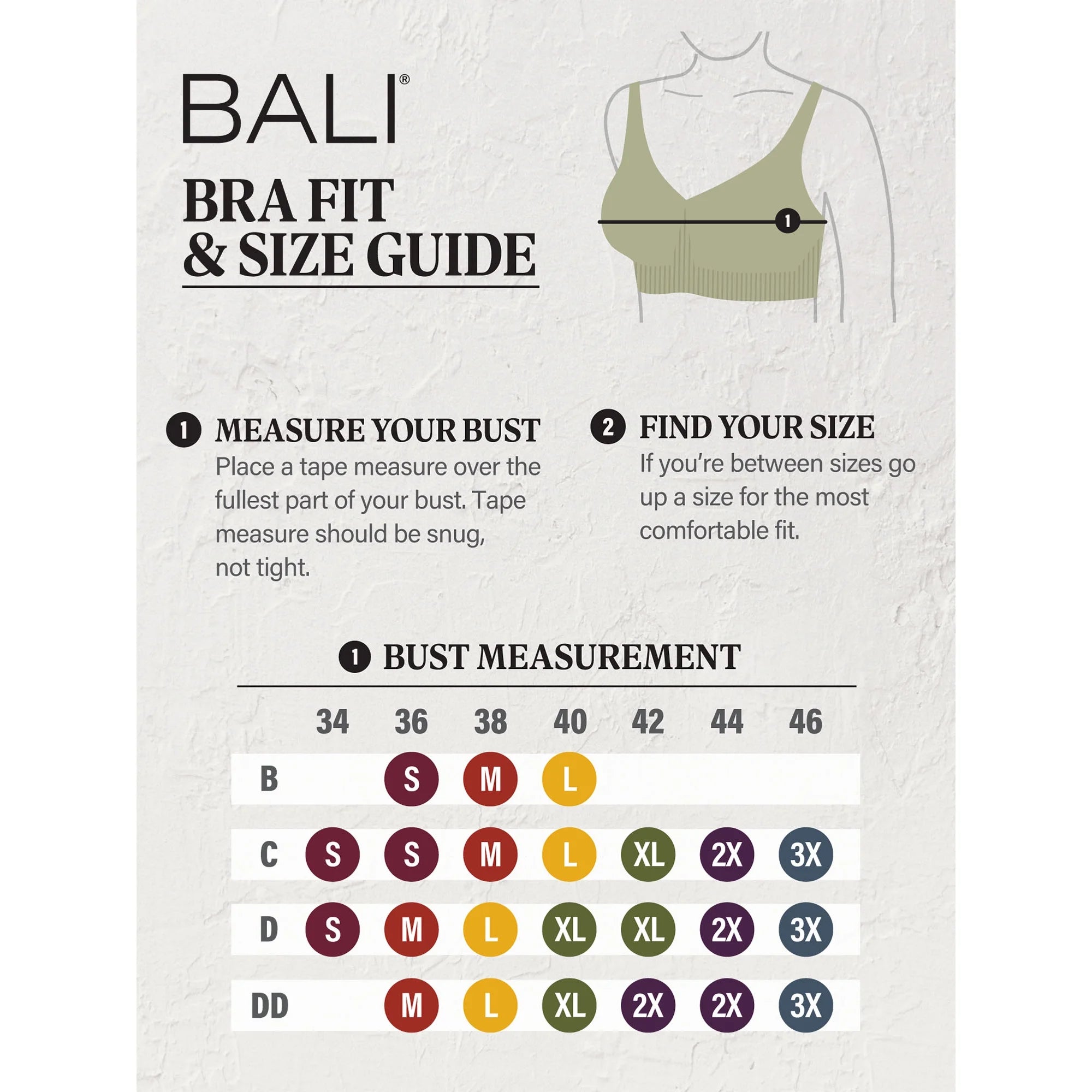 Bali Women’s Beautifully You Lightweight Convertible Underwire Bra  |  WTWL1046XD