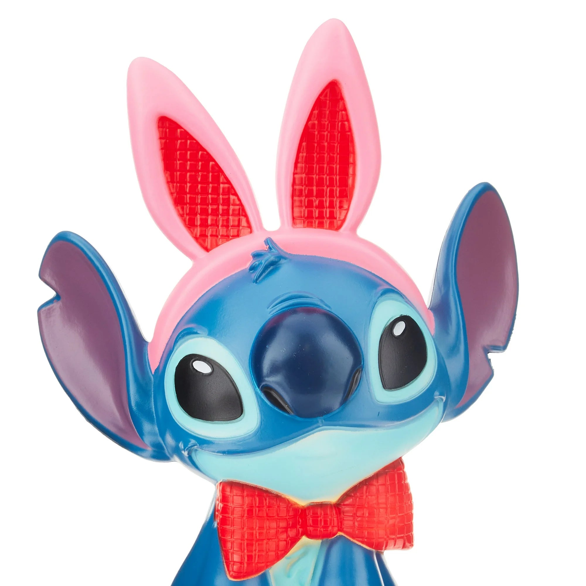 Easter Lighted Blow Mold Decor Stitch as Bunny with Bow 8.07 in x 4.72 in x 12.00 in 0.88 lb |  WTWL887XA