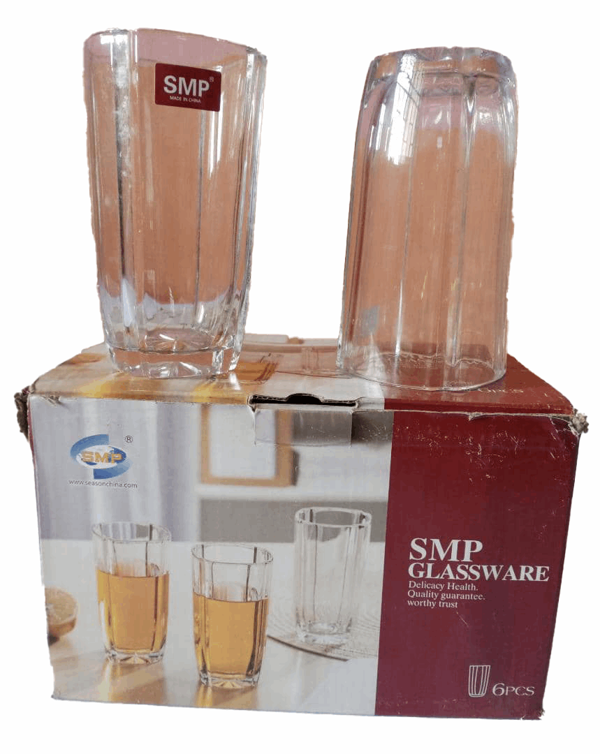 6in1 Quality Glass Cup Set