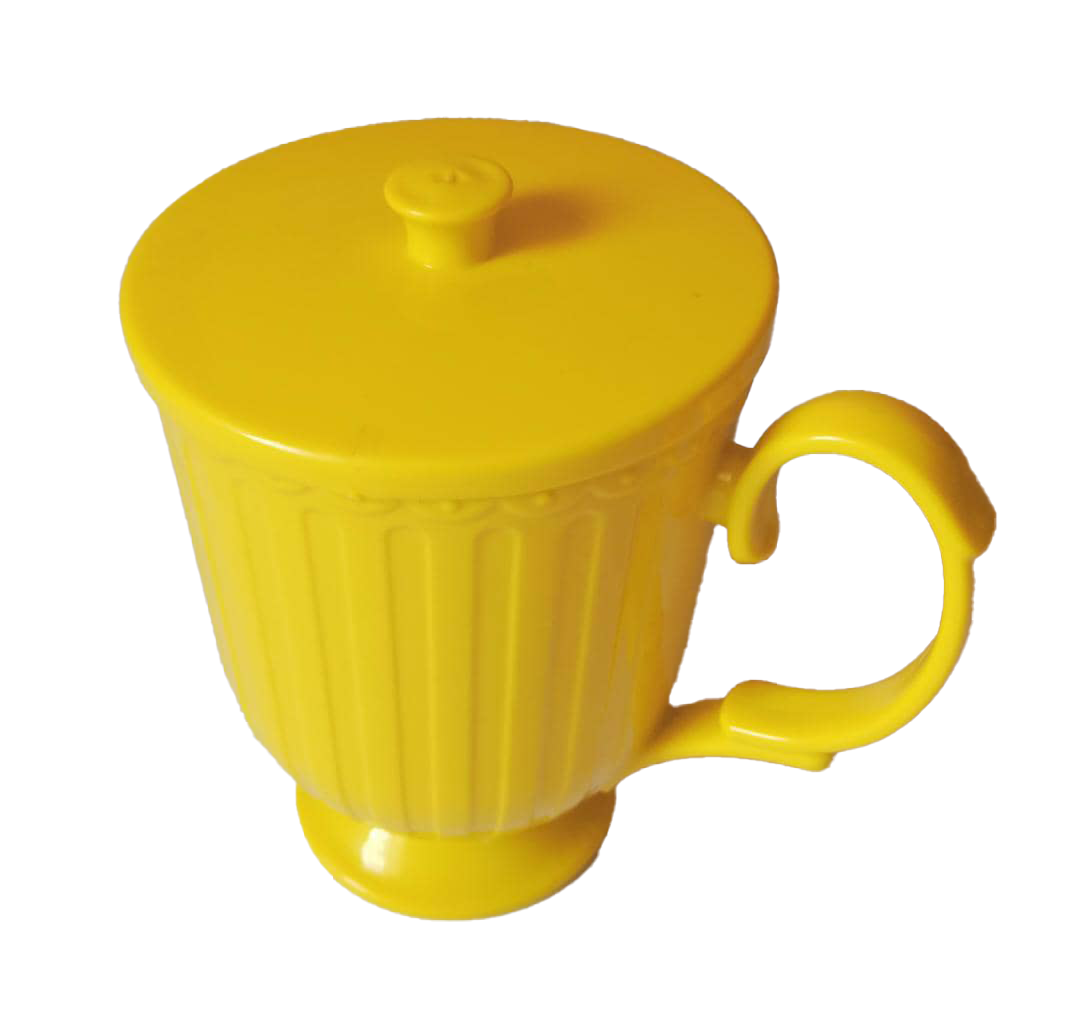 Fancy Set of Plastic Cup with Cover | AGL6a