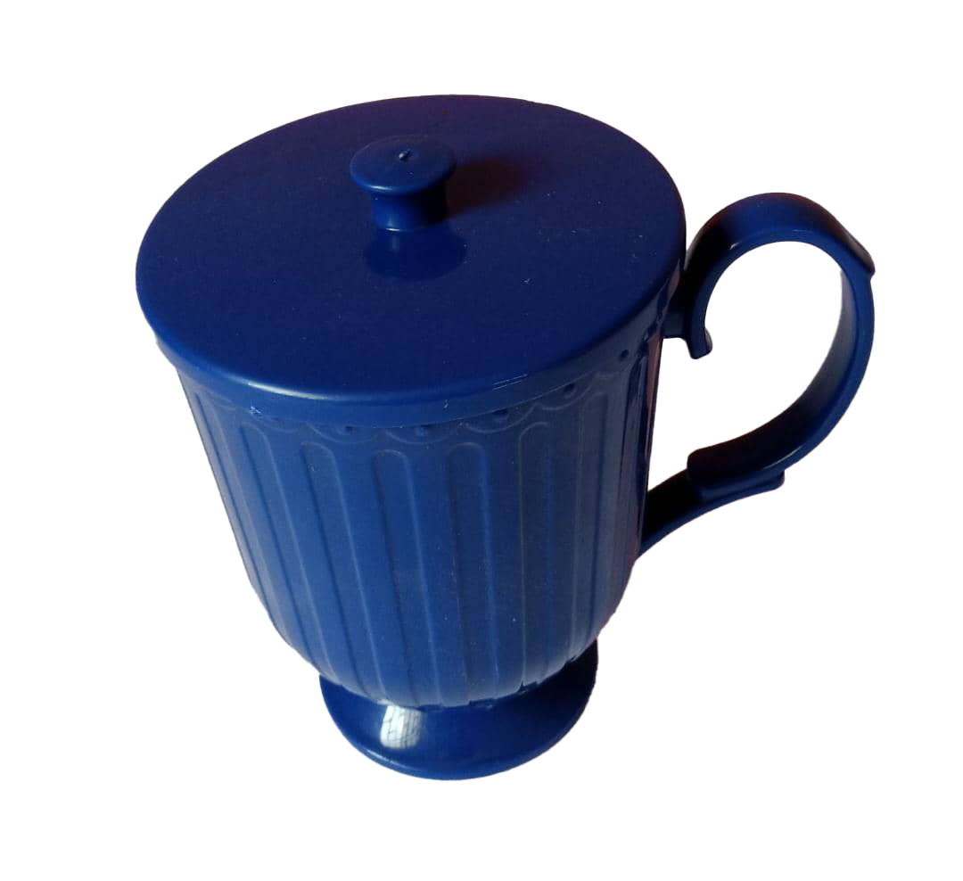 Fancy Set of Plastic Cup with Cover | AGL6b