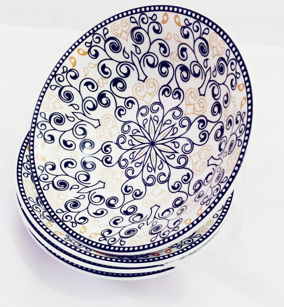 Best Selling Quality Ceramic Breakable Bowl Plate (18CM) | AHB53a