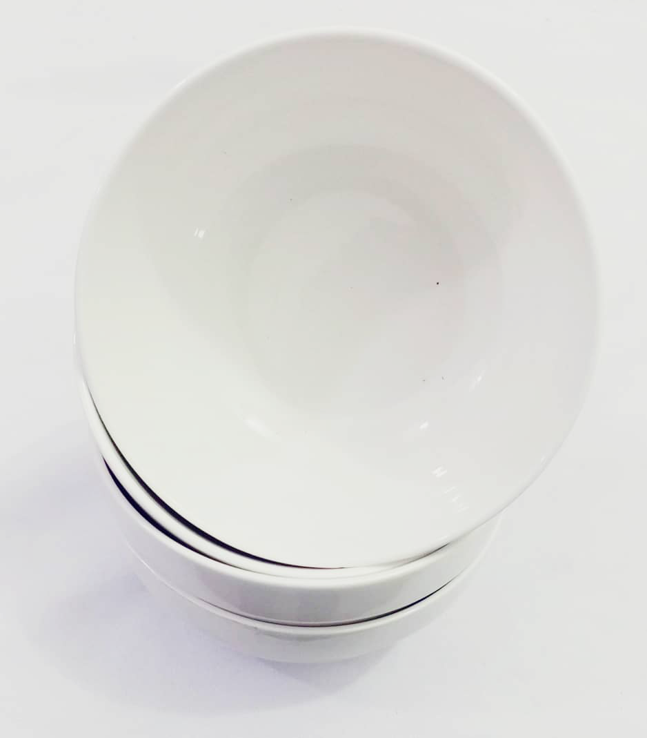 Affordable Fancy Ceramic Breakable Bowl Plate Set (18CM) | AHB56a