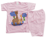 Adorable Matching Set Up & Down Unisex Clothes (Shirt & Pants) for Newborn | BLC11c