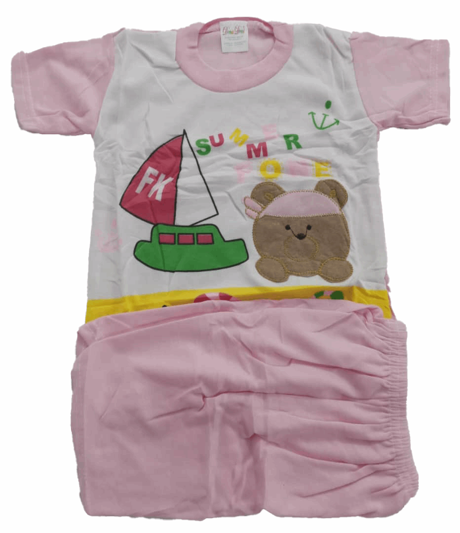 Adorable Comfy Designer 2-Piece Shirt & Shorts Set for Boys | BLC12a