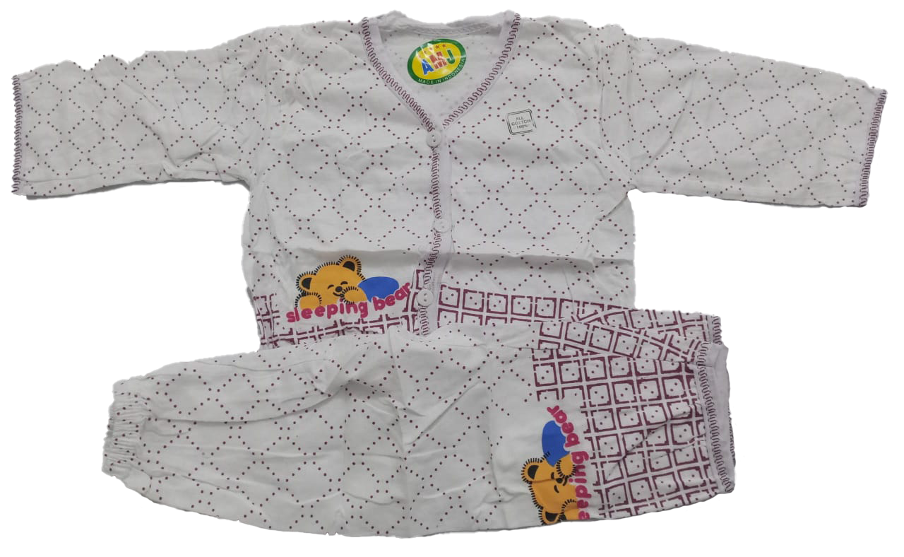 Top Quality Up & Down 2in1 Unisex Clothes (Shirt & Pants) Matching Set for Newborn | BLC15d