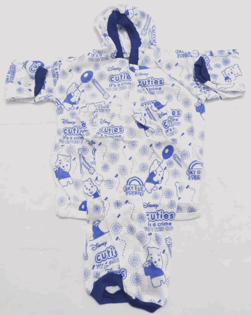 Adorable Matching Set Up & Down Unisex Clothes (Shirt & Pants) for Newborn | BLC1a