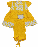 Adorable Elegant Newborn Up & Down Clothes Matching Set (Dress & Pants) for Baby Girls | BLC4b