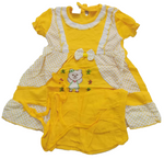 Elegant High Quality Newborn Up & Down Clothes Matching Set (Dress & Pants) for Baby Girls | BLC5a