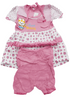 Adorable Classy Newborn Up & Down Clothes Matching Set (Dress & Pants) for Baby Girls | BLC8b